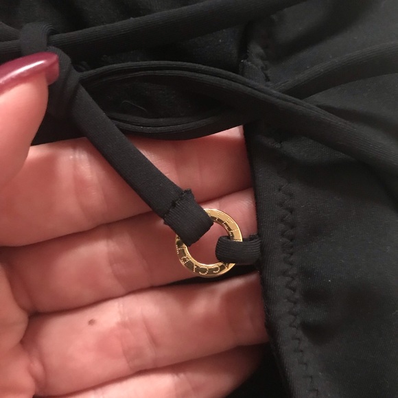 NWT | Stella McCartney | Black Mesh One Piece Swimsuit Size Small - Picture 7 of 11